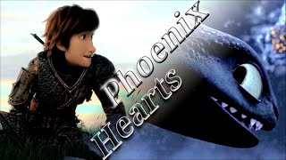 HTTYD  Phoenix Hearts 2 years anniversary read description [upl. by Otiragram]