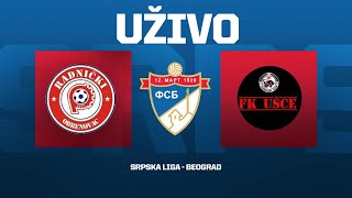 SRPSKA LIGA BEOGRAD Radnički O  Ušće Novi Beograd [upl. by Ssecnirp]