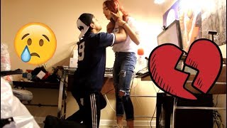 BREAK UP PRANK ON BOYFRIEND GONE WRONG HE STARTS CRYING [upl. by Hamilton]