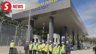 Perlis Inland Port to boost economy of northern states upon completion in July 2025 says Loke [upl. by Asilahs555]