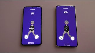 Samsung Galaxy S22 amp S22 Incoming Calls [upl. by Pani]