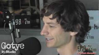 Gotye Chats Live w 987FM Part 1 [upl. by Creighton878]