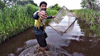 NUMA ESTRADA ALAGADA FOMOS SURPREENDIDOS AO PESCAR NELA [upl. by Obocaj]