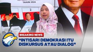 BREAKING NEWS  Titi Anggraini Intisari Demokrasi Itu Diskursus [upl. by Atirehs]