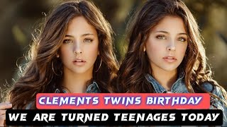 Clements Twins Birthday Today Turned Teenagers New Journey Began  Ava Marie amp Leah Rose Birthday [upl. by Akira701]