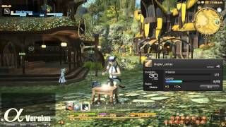 FINAL FANTASY XIV A Realm Reborn  Gathering and Crafting Alpha [upl. by Layton]