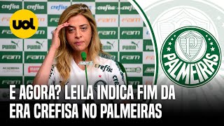 PALMEIRAS LEILA PEREIRA PÕE PRAZO POR NOVO PATROCÍNIO E INDICA FIM DA ERA CREFISA [upl. by Shaner989]