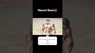 Kaoru Hanayama  The Natural Beast👹 anime [upl. by Irah]