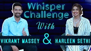 Whisper Challenge Ft Vikrant Massey and Harleen Sethi  Broken But Beautiful 2 [upl. by Artina]