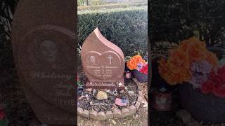 Whitney Bobbi Christina and Cissy Houston grave site shorts whitneyhouston popmusic [upl. by Oahc]