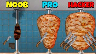 NOOB vs PRO vs HACKER  Shawarma Legend [upl. by Noneek]