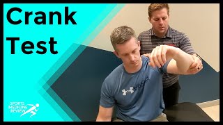 Crank Test for Glenoid Labrum Tears [upl. by Aihk238]