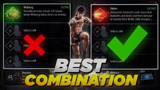 Best  Clash Squad  Skill Combination  New Character Combination in free fire   After update [upl. by Alarice]