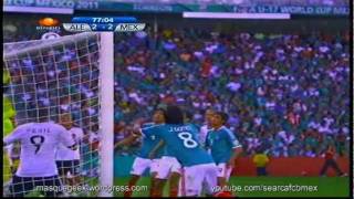 Gol Olímpico de Jonathan Espericueta  México 22 Alemania  070711  TELEVISA [upl. by Aselehc902]