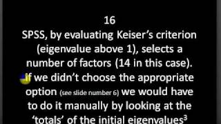 Factor Analysis in SPSS  How to part 2  Interpretation [upl. by Emmey]