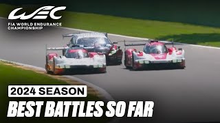 All the Best Battles So Far in the 2024 FIA WEC 🍿 [upl. by Trimble]