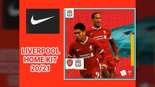 Unboxing camisa Liverpool  Home kit 2021 e produtos NIKE Unboxing aleatório [upl. by Utimer]