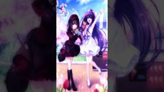 anime edit  yatogami tohka x tokisaki Kurumi  date a live [upl. by Josepha]