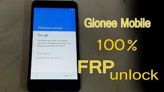 GIONEE P7 Max FRP LOCK  GIONEE P7 Max GOOGLE LOCK REMOVE easy way [upl. by Nylirahs414]