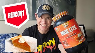 REDCON1 Limited Edition  MRE Lite  Pumpkin Pie Protein Powder [upl. by Schwejda]