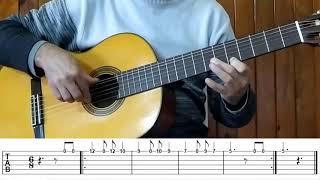 Cómo tocar quotPuente Carreteroquot en la Guitarra puentecarretero tutorial guitarra [upl. by Attennyl]