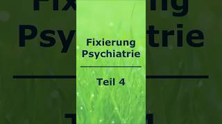 7 Tage am Stück Fixiert  4 Schwere Nebenwirkungen  Psychiatrieopfer shorts [upl. by Liza]