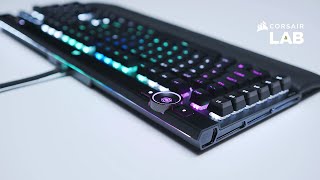 Setting Up the iCUE Control Wheel on the CORSAIR K100 RGB Gaming Keyboard [upl. by Maud]