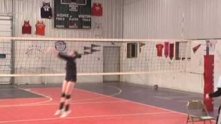 Carly Miller 14 Setter Training with Cathy Noth Jump Setting [upl. by Hambley]