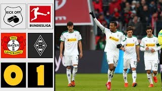 Bayer Leverkusen  Borussia MGladbach 01 Analyse [upl. by Assirrak]