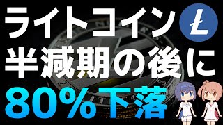 BTC建てのライトコイン価格は半減期後に80下落する可能性があります【ライトコイン・LTC】【仮想通貨・暗号資産】 [upl. by Ludly]