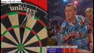 Phil Taylor v Wayne Mardle 2004 PDC World Championship Semi Final Part 2 [upl. by Dilly]