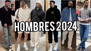 MODA 2024 HOMBRES  IDEAS DE LOOKS EN TENDENCIAS PARA HOMBRES [upl. by Argella]