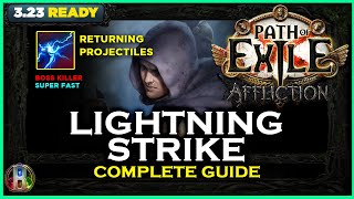 PoE 323 LEAGUE STARTER  LIGHTNING STRIKE TRICKSTER  PATH OF EXILE AFFLICTION  POE BUILDS [upl. by Adler]