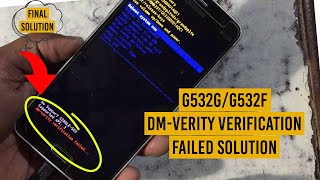 Final Solution G532G DM Verity Verification Failed  DM Verity Verification Failed g532g [upl. by Fanestil]