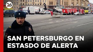 GUERRA RUSIA  UCRANIA  San Petersburgo en estado de alerta [upl. by Yahska]