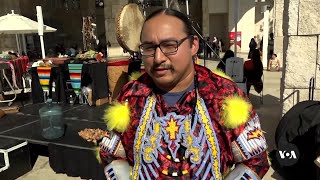 Los Angeles celebrates Indigenous’ Peoples Day before Columbus Day  VOA News [upl. by Iorio]