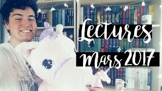 Mes Lectures de Mars 2017 [upl. by Sutelc]