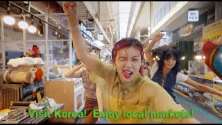 Visit Korea Enjoy local markets [upl. by Hankins609]