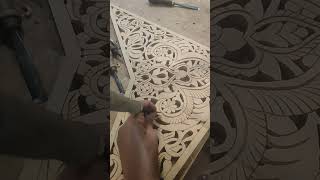 graving wood handmade work wood viralvideo video [upl. by Anawat]