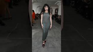 Rowan Blanchard walks the runway at Eckhaus Latta RTW Fall 2024 fashion show during NYFW i shorts [upl. by Elamef754]