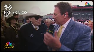 D Wayne Lukas Preakness Stakes win with Seize the Grey is special  NBC Sports [upl. by Estelle]