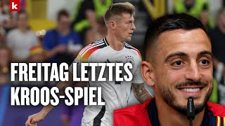 Keine Gnade Joselu will Kroos in Rente schicken I Spanien  Deutschland [upl. by Wendie226]