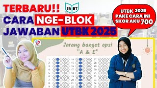 STRATEGI NEMBAK JAWABAN DI UTBK SNBT 2023  TERBUKTI SKOR 700 [upl. by Ingar]