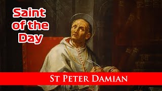 St Peter Damian  Saint of the Day with Fr Lindsay  21 February 2024 [upl. by Nnairb]