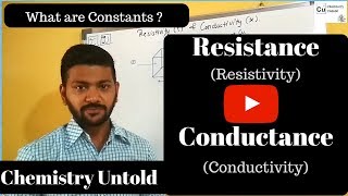 Resistance Resistivity  Conductance amp Conductivity  constant series 04 [upl. by Adnwahsat]