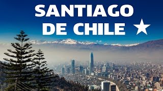 Santiago de Chile  Hyperlapse amp Drone 4k [upl. by Kciregor]