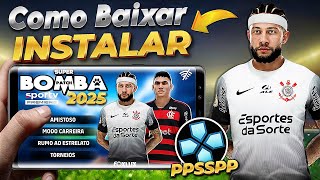 🔥 COMO BAIXAR BOMBA PATCH NO CELULAR  PASSO A PASSO BOMBA PATCH 2025 PPSSPP DOWNLOAD MEDIAFIRE 2024 [upl. by Nirhtak]