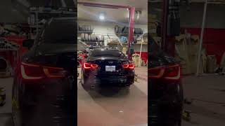 Q50 red sport muffler and resonator delete [upl. by Sara]