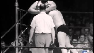 Haystack Calhoun vs Buddy Rogers 04141961 [upl. by Fabian]