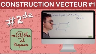 Construire un point à partir de vecteurs  Seconde [upl. by Esej]